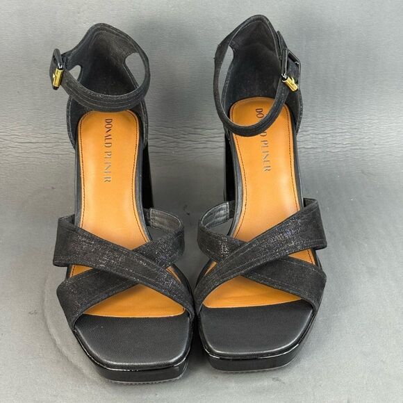 Donald Pliner Women's Ankle Strap High Heel Sandals shoes size 9 new without box - Picture 2 of 9